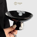 陶製キャンドルスタンド＋花形アロマキャンドル ギフトセット｜ローズ＆ウード／ホワイトティー／ラベンダー