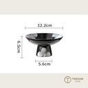 陶製キャンドルスタンド＋花形アロマキャンドル ギフトセット｜ローズ＆ウード／ホワイトティー／ラベンダー