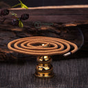 Toknehome 木霊香脈 天然手作り渦巻き線香40枚｜1枚約2時間燃焼｜暮らしの癒し・瞑想