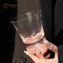 富士山ガラスカップ 3点セット｜桜ピンクの揺らめき