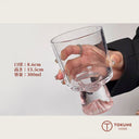 富士山ガラスカップ 3点セット｜桜ピンクの揺らめき