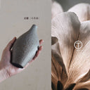 ブラック・ブラウン・ブルーの3色ミニ陶器花瓶セット｜和モダン＆北欧風インテリアに最適