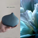 ブラック・ブラウン・ブルーの3色ミニ陶器花瓶セット｜和モダン＆北欧風インテリアに最適