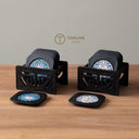 琺瑯彩コースター2組 Tokune home 珐琅彩コースター 2セット 正面画像｜電木枠付きスタンド付きの上質和風インテリア