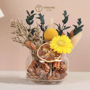 ドライボタニカル ガラスボトル A：サニー（イエロー系） – TOKUNE HOME