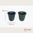 青銅釉 金彩湯呑みセット 和風陶磁器茶器