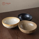 三色陶磁器ボウルセット