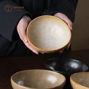 三色陶磁器ボウルセット