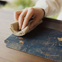 防水加工の和柄テーブルマットでお茶時間を上品に演出